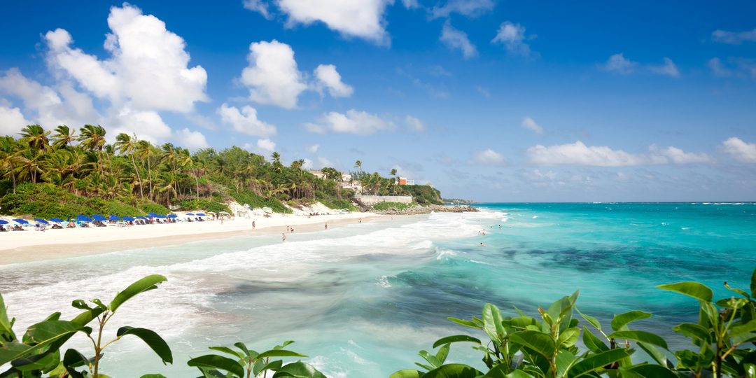 Scenic coastal landscape of Barbados
