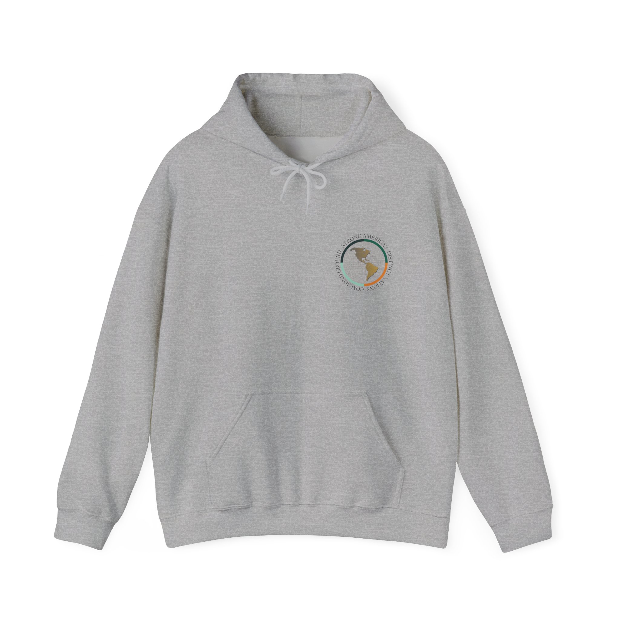 Retro Earth Globe Hoodie | Distinctive Common Ground Graphic - Image 9