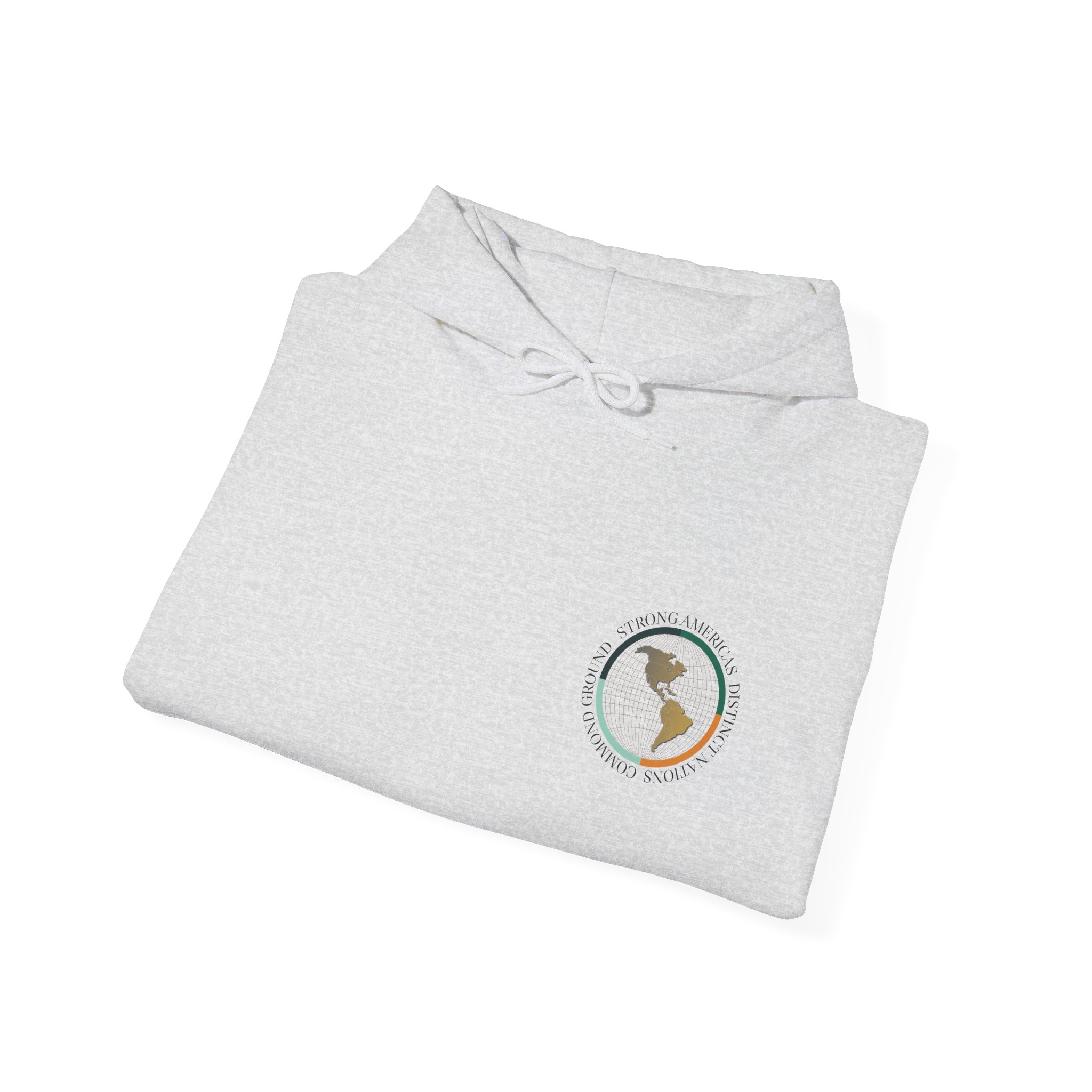Retro Earth Globe Hoodie | Distinctive Common Ground Graphic - Image 8