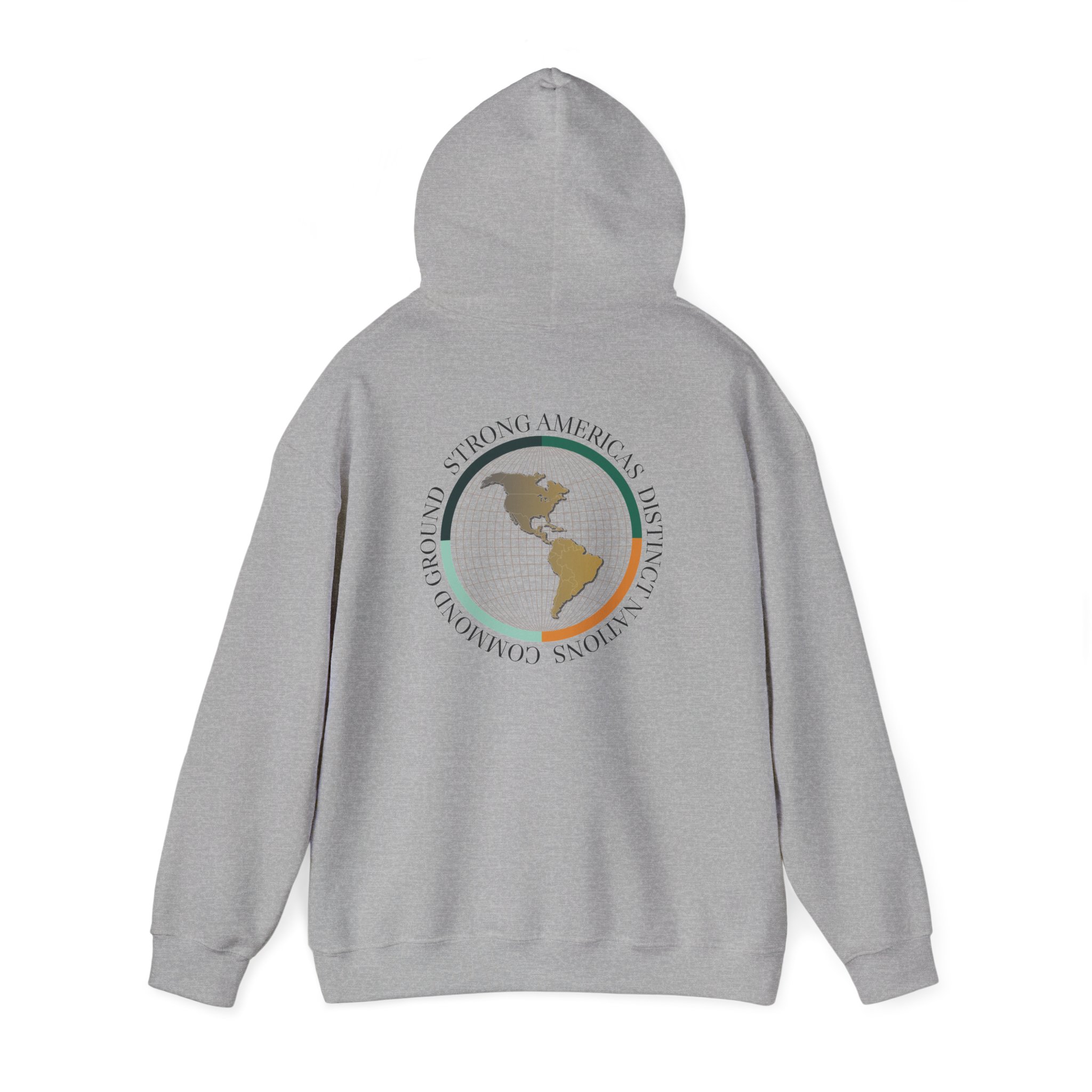 Retro Earth Globe Hoodie | Distinctive Common Ground Graphic - Image 11