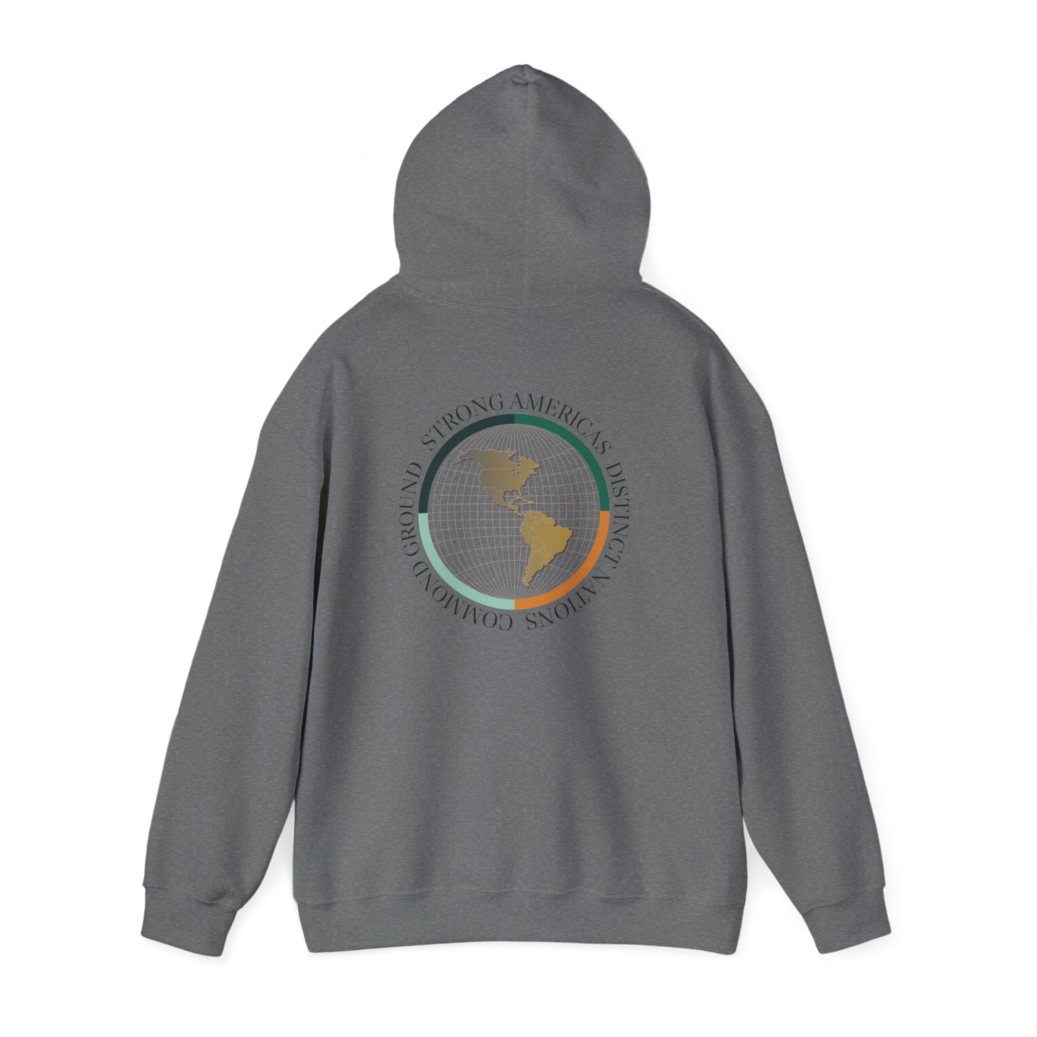 Retro Earth Globe Hoodie | Distinctive Common Ground Graphic - Image 15