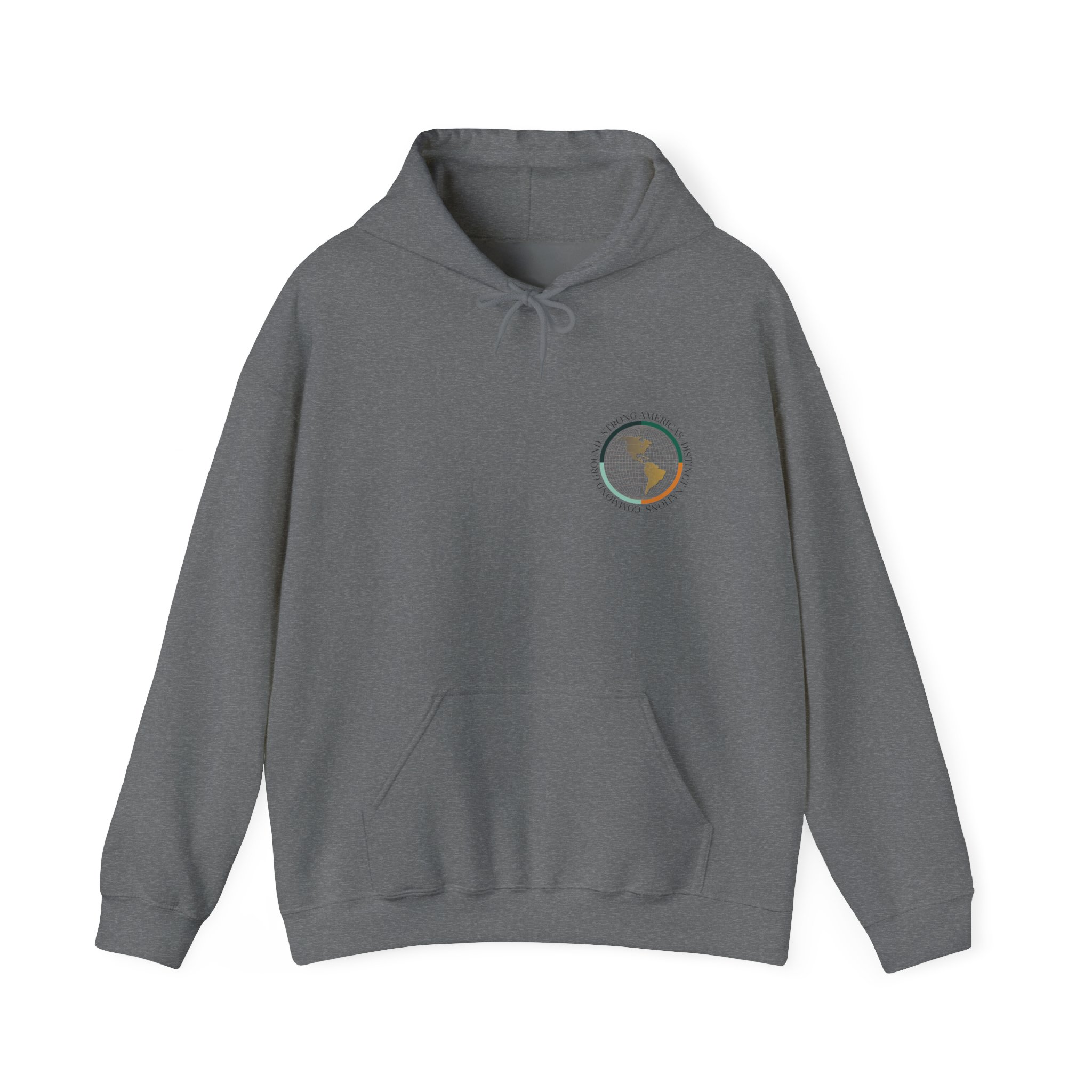 Retro Earth Globe Hoodie | Distinctive Common Ground Graphic - Image 13