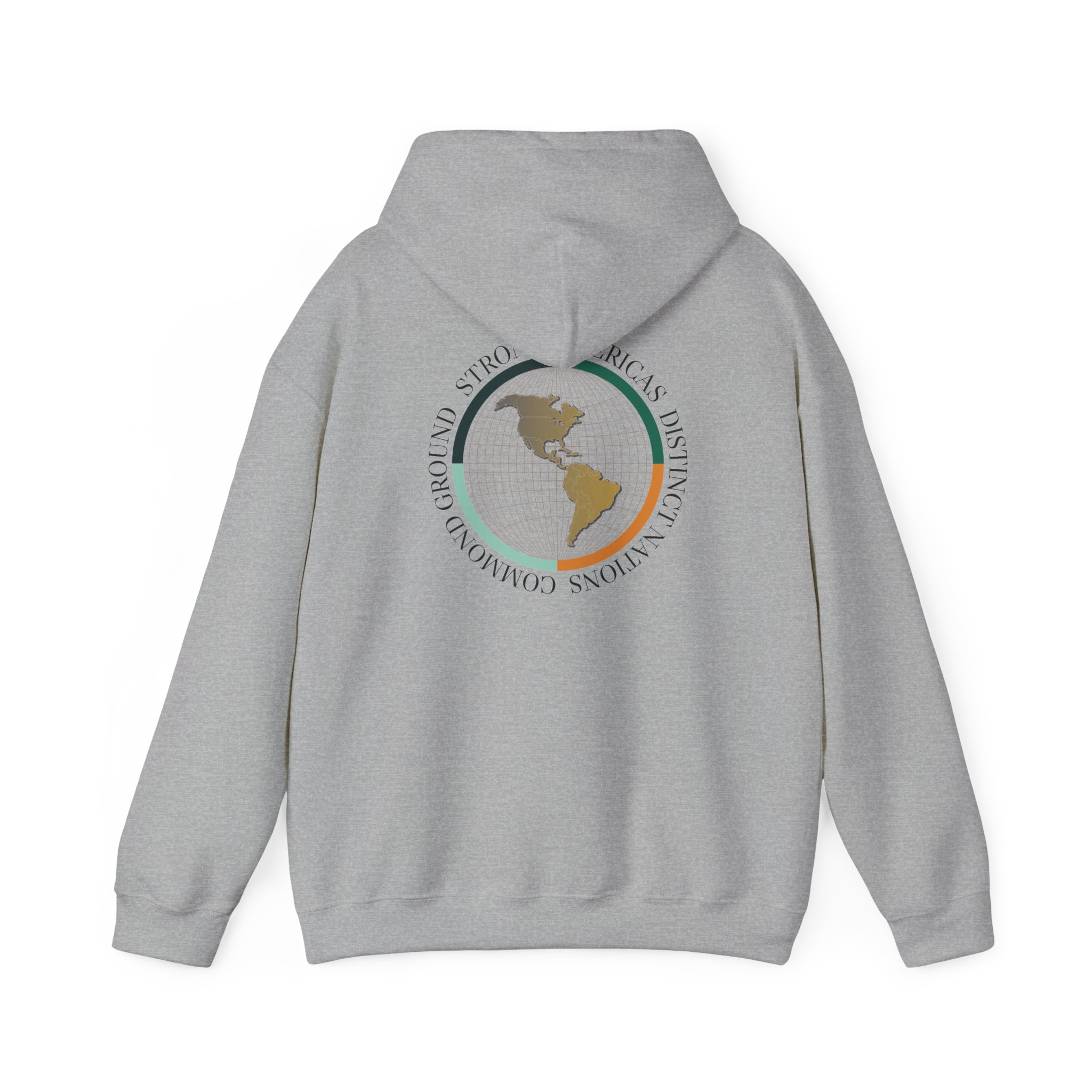 Retro Earth Globe Hoodie | Distinctive Common Ground Graphic - Image 10